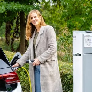 Qwello openbare laadpaal 10